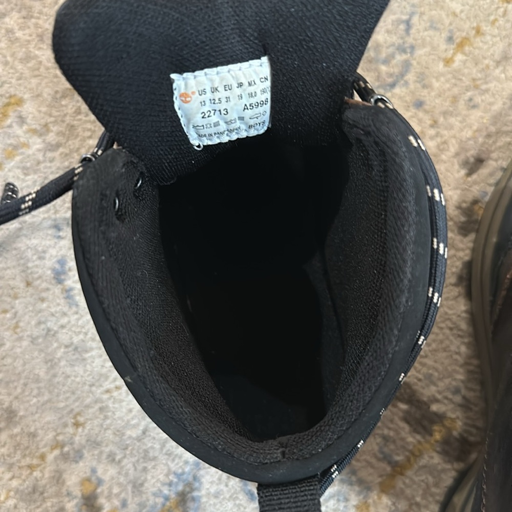 Timberland Kids Boy's Back Road Hiking Boot (Little Kid) 13 - Picture 6 of 6